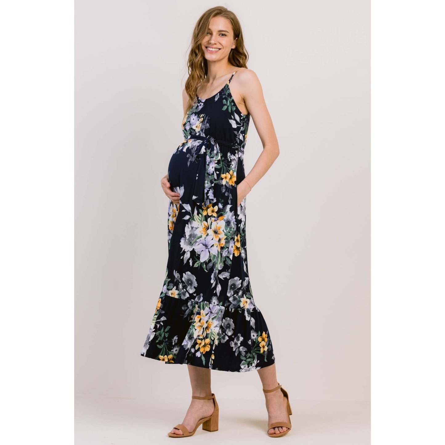 Flora Camisole Maternity Dress