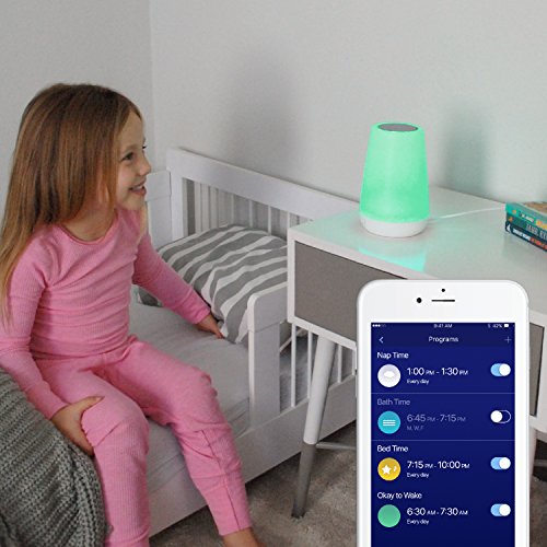 Baby Sound & Colorful Mood Night Light Sleep Assistant + App