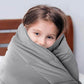 100% Cotton (Weighted) Blanket for Adults & Kids 10lb - All-Natural - Premium Heavy Blanket - EVOLVING SOULMATES ®