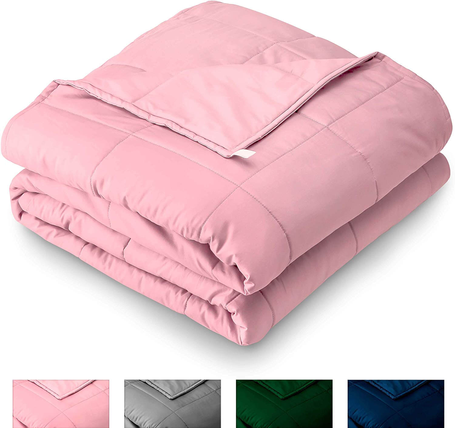 100% Cotton (Weighted) Blanket for Adults & Kids 10lb - All-Natural - Premium Heavy Blanket - EVOLVING SOULMATES ®