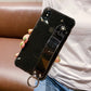 Glitter Transparent Soft TPU Wrist Strap + Finger Ring Shock Absorbent iPhone Case - EVOLVING SOULMATES ®