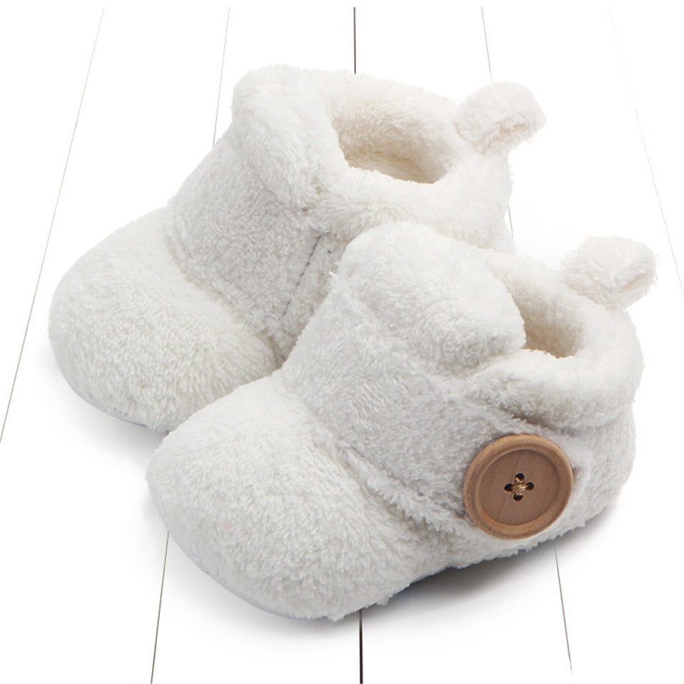 Cozy Soft Baby Booties For Baby Girls 0-18M