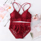 2Pc Wire Free Floral Lace Breathable Collection