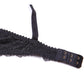 3Color | Black lace 5Pc Bra + Garter + Panty + Thongs + Stockings Set | black / pink / white