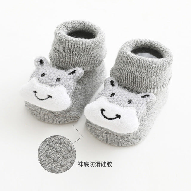 Thicken Baby Kids Socks Warm Autumn Winter Cotton Ribbed Socks | Newborn | Baby | Toddler | Kid