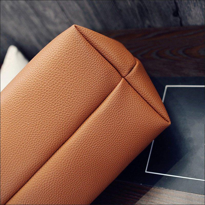 Vintage PU Leather Large Capacity | Shoulder Bag + Large hand Clutch - EVOLVING SOULMATES ®