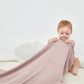 100% Cotton Knitted Gender Neutral Baby Blanket  | 80*100cm