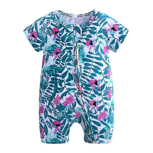 Baby Girl's Cotton Short Sleeve Summer JUNGLE-LADY - EVOLVING SOULMATES ®